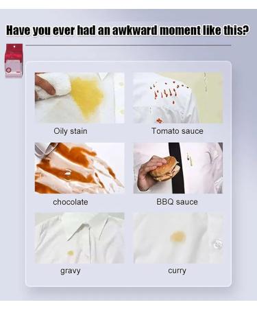 Stain Removal Wet Wipes Clothing Stain Removal Wet Wipes 20pcs Clothes Stain Removal Wipes Oil Stain Removal For Clothes (2pcs) - Buy Online on GoSupps.com