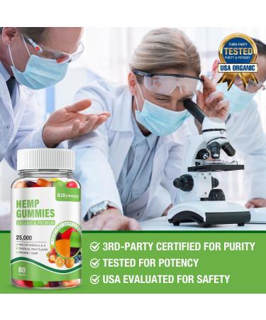 Hemp Gummies 2 Packs, High Potency Edible Gummies Extra Strength Organic Hemp Oil Extract Vegan Bear Gummy - 160 Counts Candy for Sleep, Pain, Anxiety - Buy Online on GoSupps.com