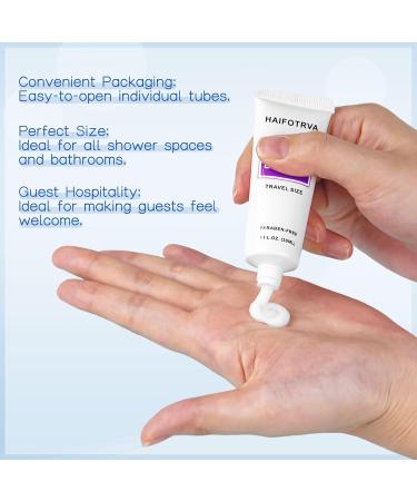 50 Pcs 5-IN-1 Hotel Soaps and Toiletries Bulk Set 5-Piece Set Mini Bulk Travel Size Toiletries Set 1 oz each Shampoo Conditioner Body Wash and Lotion 0.53 oz Soap Hotel Supplies for Guests Homeless 5-Piece Set 50.0 - Buy Online on GoSupps.com