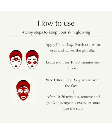 Ultra Floral Leaf 2-Step Mask Set - Brightening & Hydrating Korean Face Masks (5 Pack) for All Skin Types | Moisturizing & Anti-Wrinkle - Buy Online on GoSupps.com