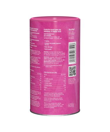 Xucker Erythritol Powder - 600g | Calorie-Free Vegan Sugar Substitute for Baking & Cooking | Tooth-Friendly Powdered Sugar Alternative - Buy Online on GoSupps.com