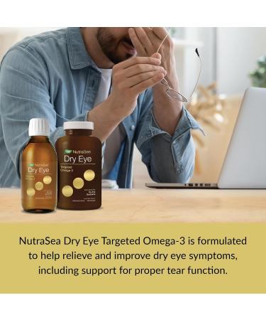 NutraSea Dry Eye Targeted Omega-3 1500 mg of EPA + DHA 150 mg of GLA 120 count soft gel - Buy Online on GoSupps.com