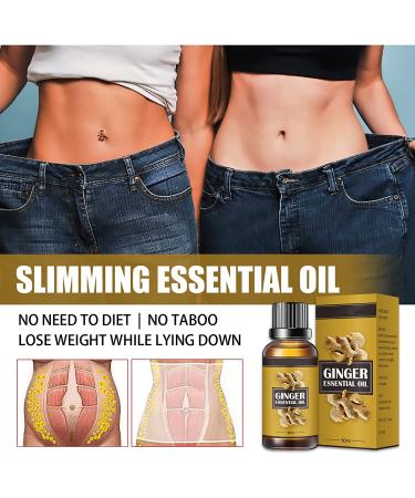 3-Pack 30ML Ginger Essential Oil for Belly Drainage and Massage - Belly Off Liquid - Buy Online on GoSupps.com