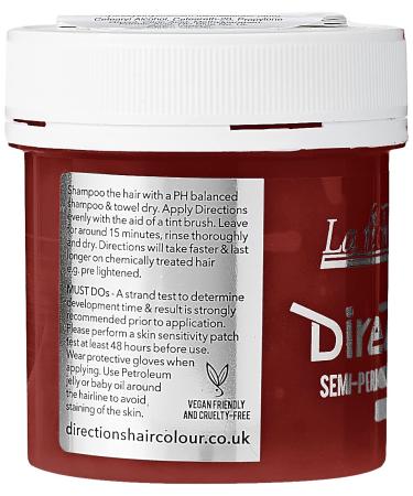 La Rich Directions Coral Red Hair Dye - 89 ml | Vibrant Long-Lasting Color for International Shipping - Buy Online on GoSupps.com