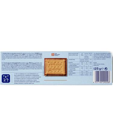  Italian Gourmet E.R. Bahlsen Choco Leibniz Latte Pack of 12 crispy cocoa biscuits covered with milk chocolate bars 125g + Polpa Italian Gourmet 400g - Buy Online on GoSupps.com