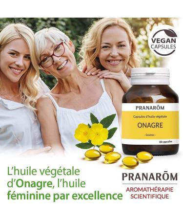 Pranar m Evening Primrose Vegetable Oil Capsules 60 Capsules - Buy Online on GoSupps.com