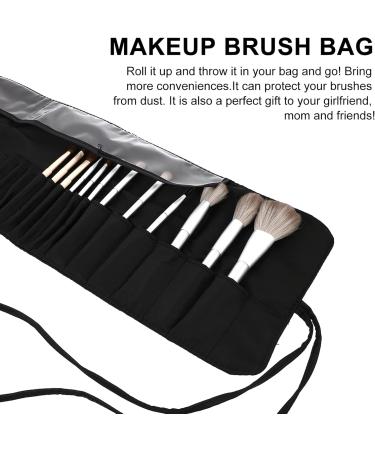 Beaupretty Makeup Brush Roller Case - Nylon Makeup Brush Organizer & Travel Pouch - 53x2cm Black - Buy Online on GoSupps.com