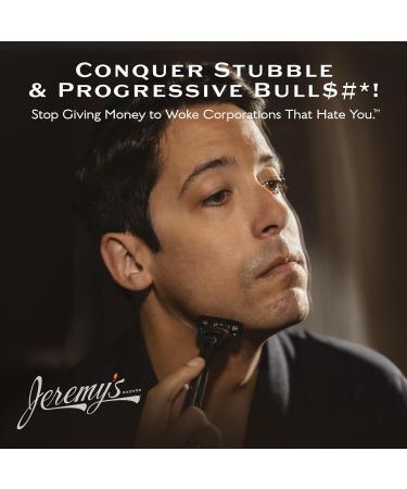 Buy Jeremy's Razors for Men - Sprint 3 Razor Blade Refills (8 Cartridges) - Compatible with 2nd Gen Handles - Stainless Steel Lubricating Strip Easy Rinse - International Shipping Available - Buy Online on GoSupps.com