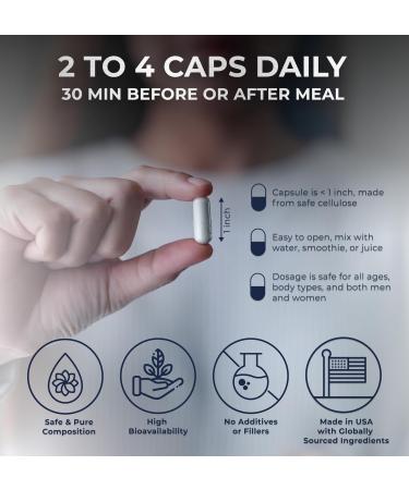 CORSA365 Multimineral Supplement Magnesium Complex with Trace Minerals for Immune Support - Potassium Magnesium Supplement Calcium Vitamin D Zinc Cooper Boron Supplement for Men Women - 120 Capsules - Buy Online on GoSupps.com