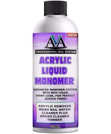 Acrylic Liquid Anti-Yellowing Nail Monomer Salon Nails 50ml - Buy Online on GoSupps.com