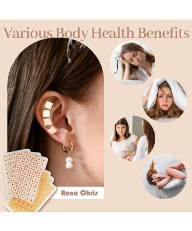 Acupuncture Kit with 600 Ear Press Seeds, Pen, Ear Chart & Tweezers - 604 Piece Set for Multi-Condition Ear and Facial Reflexology - Buy Online on GoSupps.com