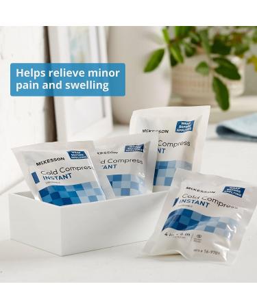 McKesson Cold Compress Instant Cold Pack 4x6 1 Count - Pack of 24 - Buy Online on GoSupps.com