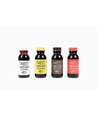 Explorer Gift Pack - Cold Brew Super Concentrate - 4 Caffeine Levels Sampler - Buy Online on GoSupps.com