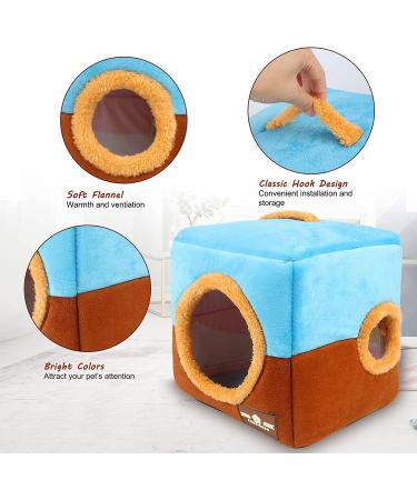 GINDOOR Large Parrot Nest House - Cozy Winter Snuggle Hut for Amazon Parrots, African Greys, Cockatoos, Macaws - Buy Online on GoSupps.com