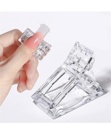 10 Pieces Polygel Nail Clippers - Quick Construction Nail Extensions | Transparent Polygel Tools for ECommerce - Buy Online on GoSupps.com