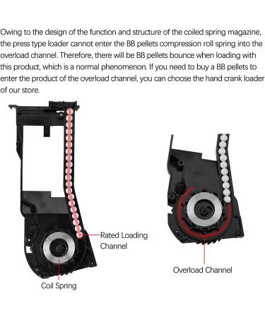 Ludex Speed Loader - 500 Round Large Capacity Airsoft BB Loader with Adapter - Buy Online on GoSupps.com