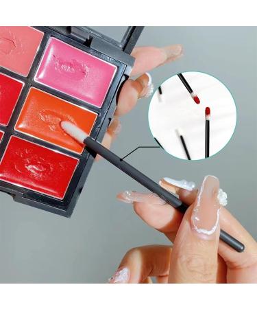 PATOK 200 PCS Disposable Lip Brushes Wands - Black Lipstick Applicator for Lips, Eyes & Makeup Tools - Buy Online on GoSupps.com