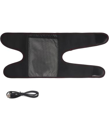 Knee Heating Pad & Braces for Pain Relief | USB Thermal Therapy Wrap for Arthritis & Joint Stiffness | Adjustable 3 Temperature Control | 1PC Black - Buy Online on GoSupps.com