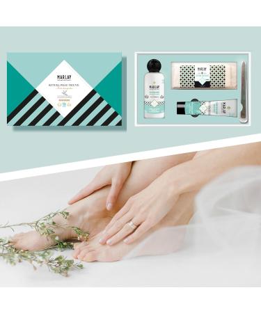 Marlay Cosmetics Ritual Set for New Skin Care Dry and Damaged Feet Lotion & Cream Organic Celandine 99% Natural Origin - Callus Cuticles Corns & Crevices - Made in France - Buy Online on GoSupps.com
