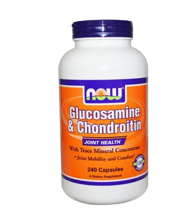 NOW Foods - Glucosamine and Chondroitin Caps - 240 Capsules