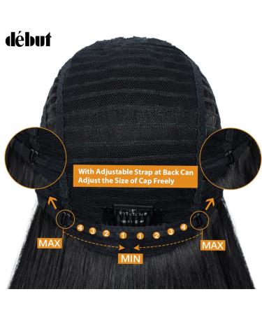 D but Lace Front Wig - Super Long 95 cm Heat-Resistant 130% Density Natural Black for Women | 260g Art Hair - Buy Online on GoSupps.com