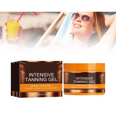 Celyne Tanning Gel, 2024 New Intensive Tanning Gel, Celyne Tanning Cream, Luxury Intensive Tanning Gel, Haute Beauty Tanning Gel, Dark Tanning Gel for Outdoor Sun, Sunbathing Cream (1)