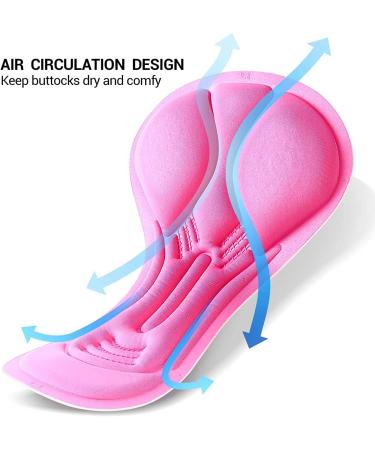 Buy Sportneer Women's Cycling Shorts with 3D Gel - Rshorts for Ultimate Comfort | Sizes S-2XL | Black - Buy Online on GoSupps.com