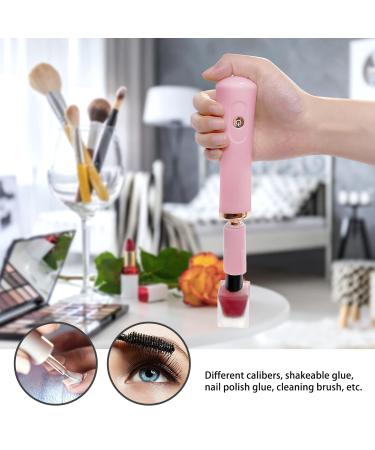 Buy Pink Electric Nail Lacquer Shaker | Handsfree Tool for Eyelash Extensions & Nail Polish | Time-Saving Glue Shaker - Buy Online on GoSupps.com