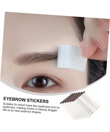 FOMIYES 12 pcs Like Long False D Hair Fake Natural Makeup Sticker Tool Eyebrows Eyebrow Lasting Stickers - Buy Online on GoSupps.com