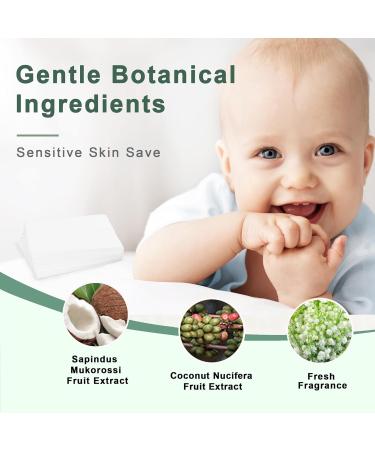 Eco-Friendly Laundry Detergent Sheets | 260 Loads Fresh Scent Plant-Based Hypoallergenic - Buy Online on GoSupps.com