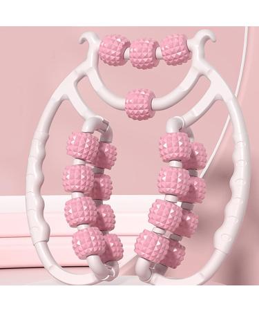 Leg Massage Roller with 20 Wheels - Relieve Muscle Fatigue & Relaxation | Trigger Point & Calf Massage Roller - Buy Online on GoSupps.com