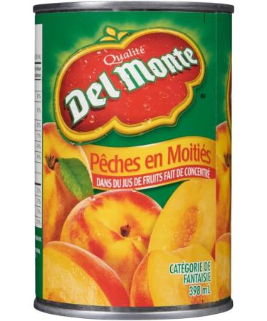 Del Monte Fancy Peach Halves in Juice 398 ml Pack of 12 - Buy Online on GoSupps.com