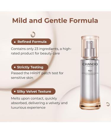 CHANDO Himalaya Extravagance Rejuvenation Collagen Serum (50ml/1.69oz) - Anti Aging Face Moisturizing Essence Boosts Skin Elasticity and Reduces Fine Wrinkles - Buy Online on GoSupps.com