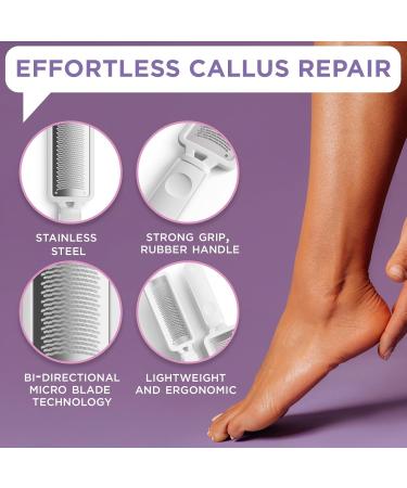 Lee Beauty Callus Remover - Professional Foot File Scrubber for Cracked Heels & Dead Skin - Easy to Use Pedicure Tool for Smooth Feet - International Shipping - Buy Online on GoSupps.com