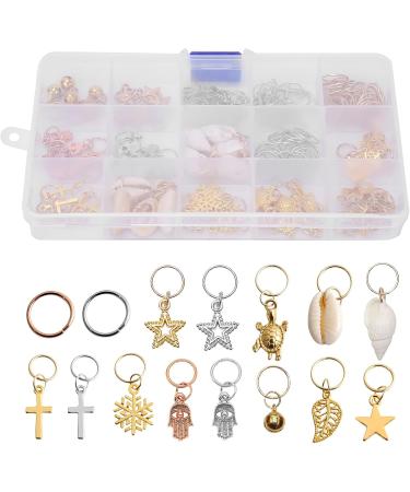 Braiding Hair Rings Fashion Appearance Hair Braiding Rings Use Easily for Fashion Shows for Party for Daily Life - Buy Online on GoSupps.com