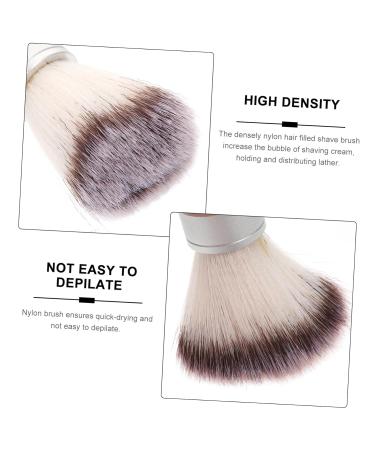 Buy Hemoton Mens Hair Shaving Brush | Stainless Steel Beard & Shaving Brush for Perfect Grooming - Buy Online on GoSupps.com