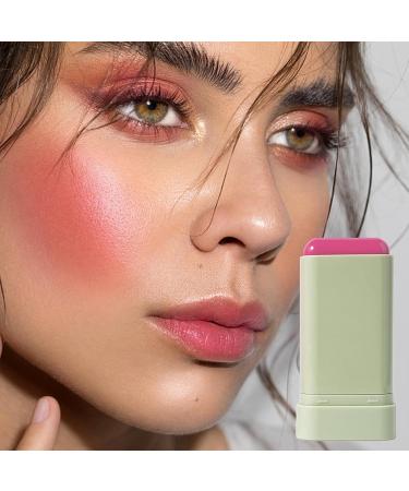 Makeup Blush Stick 19g Cream Cheek Lip Makeup Blush Stick Long Lasting Waterproof Multi-Purpose Blush Stick Suitable for All Skin Tones Buildable Blush Stick for Girls Eye Lip Face Women Females - Buy Online on GoSupps.com