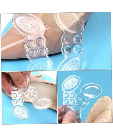GLEAVI 12 Pairs Anti-Drop Heel Pads Invisible Gel Sole Protector Inserts for High Heels & Shoes | Cushioned Protection for Ultimate Comfort - Buy Online on GoSupps.com