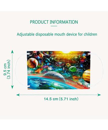 10/20/30/50/100Pcs Disposable Face_Masks Kids 3 Ply Cute Cartoon Breathable Face_Mask with Nose Wire for School Outdoor - Buy Online on GoSupps.com