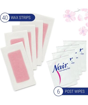 Nair Lot de 3 bandes de cire pour jambes et corps 40 points - Buy Online on GoSupps.com