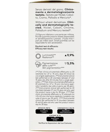 Korff Depigmenting AAPE facial serum treatment for correction of hyperpigments reduces spots fair skin antiwrinkle and antiaging formula sustainable packaging size 30 ml - Buy Online on GoSupps.com