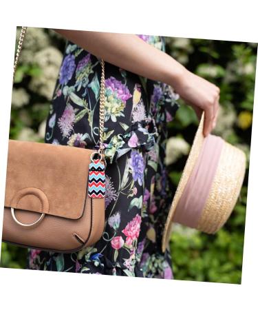 PACKOVE 10pcs Lipstick Holder Keychain & Wristlet | Portable Neoprene Pouch for Lip Balm & Chopsticks | Stylish Keychain Organizer - Buy Online on GoSupps.com