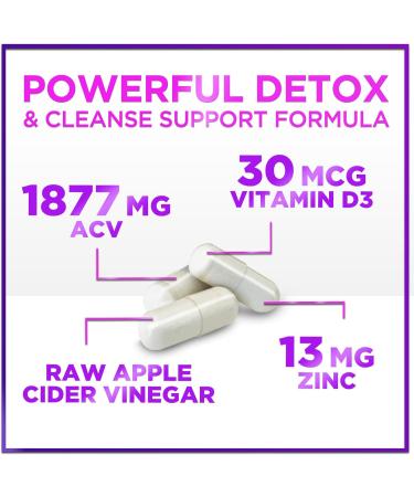 Hello Lovely! Apple Cider Vinegar Capsules - Immune Support Digestion & Energy Boost - Non-GMO Gluten Free Vegetarian - 120 Count - Buy Online on GoSupps.com