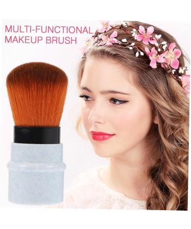 POPETPOP Telescopic Powder Brush Foundation Powder Brush Telescopic Brush Blending Blush Brush Bronzer Makeup Brush Concealer Brush Loose Brush Fluffy Makeup Brush Plastic Retractable Paint medium Blue - Buy Online on GoSupps.com