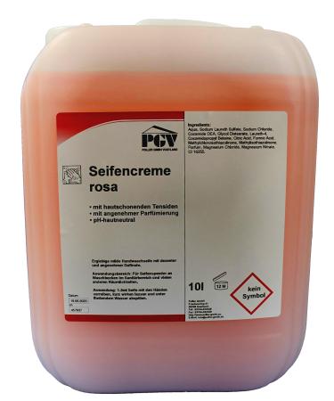 Seife und Spender Soap - ROSA - Cream soap liquid soap 10 l container (1 x 10 l)