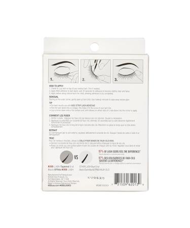 KISS Looks So Natural False Eyelashes Shy' 12 mm Includes 5 Pairs Of Lashes Contact Lens Friendly Easy to Apply Reusable Strip Lashes Glue On - Buy Online on GoSupps.com