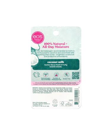 EOS Super Soft Shea Lip Balm Coconut Milk 0.25 oz (Pack of 2) - Buy Online on GoSupps.com