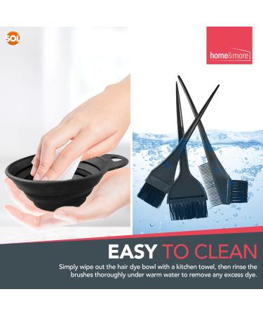 7pcs Hair Dye Bowl and Brush Kit - DIY Salon Hair Highlighting Set - Buy Online on GoSupps.com