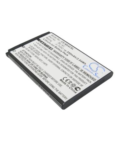 550mAh Replacement Battery Compatible with BL-4C 107 108 1265 1325 1661 2220 Slide 2650 2651 2652 3108 3500 Classic 5100 6066 6088 6100 6101 6102i 6103