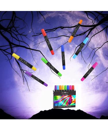 Jim&Gloria Dustless Hair Chalk - Temporary Color Dye for Teenage Girls - Christmas Stocking Stuffers for Teens and Tweens - Ages 6-13 - Buy Online on GoSupps.com